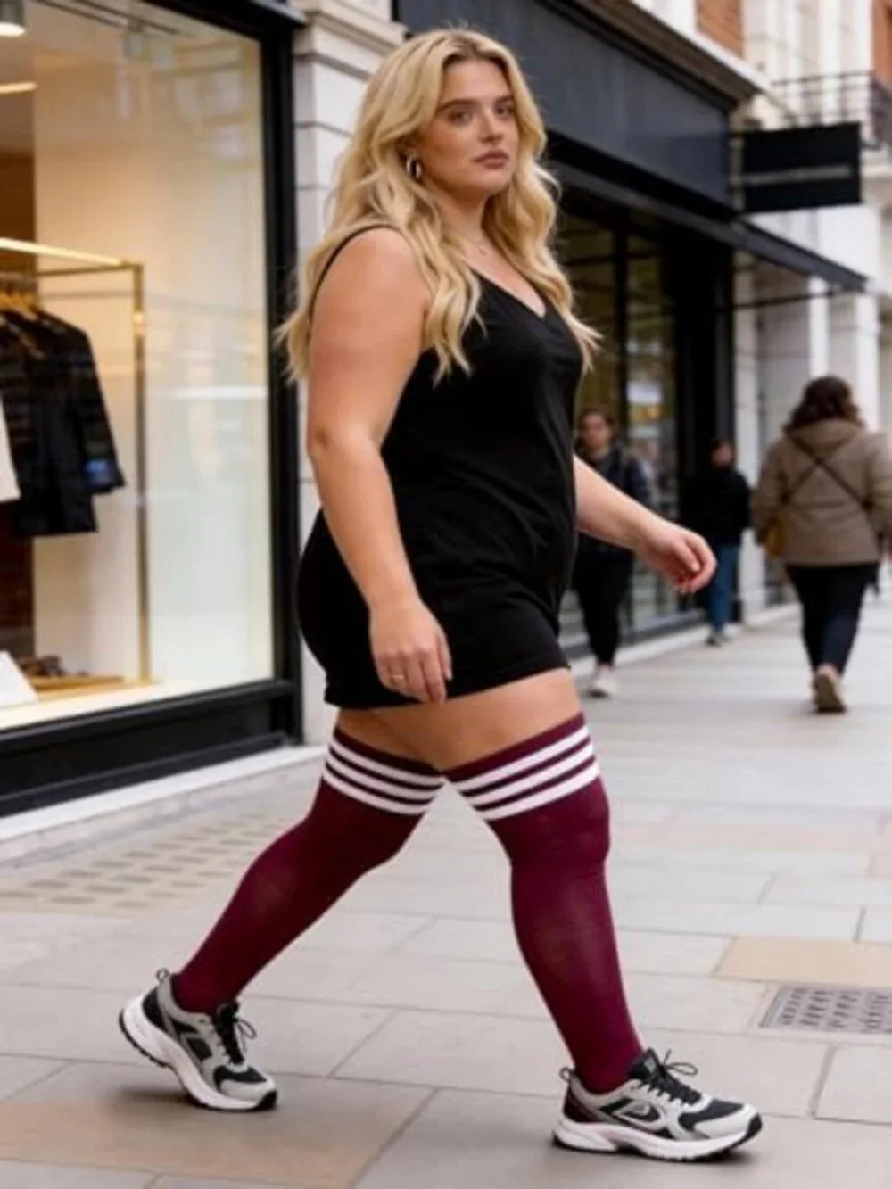 Plus Size Thigh High Socks for Women | Over Knee Warm Stockings | Daily Wear